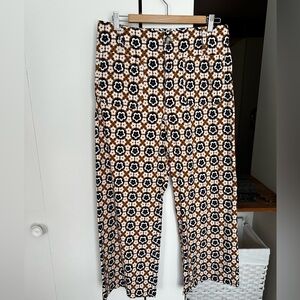 Anthropologie Colette Cropped Wide-Leg Pants Size 31